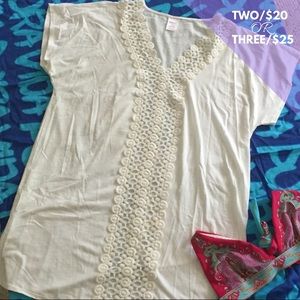 Merona Crochet Detail Coverup